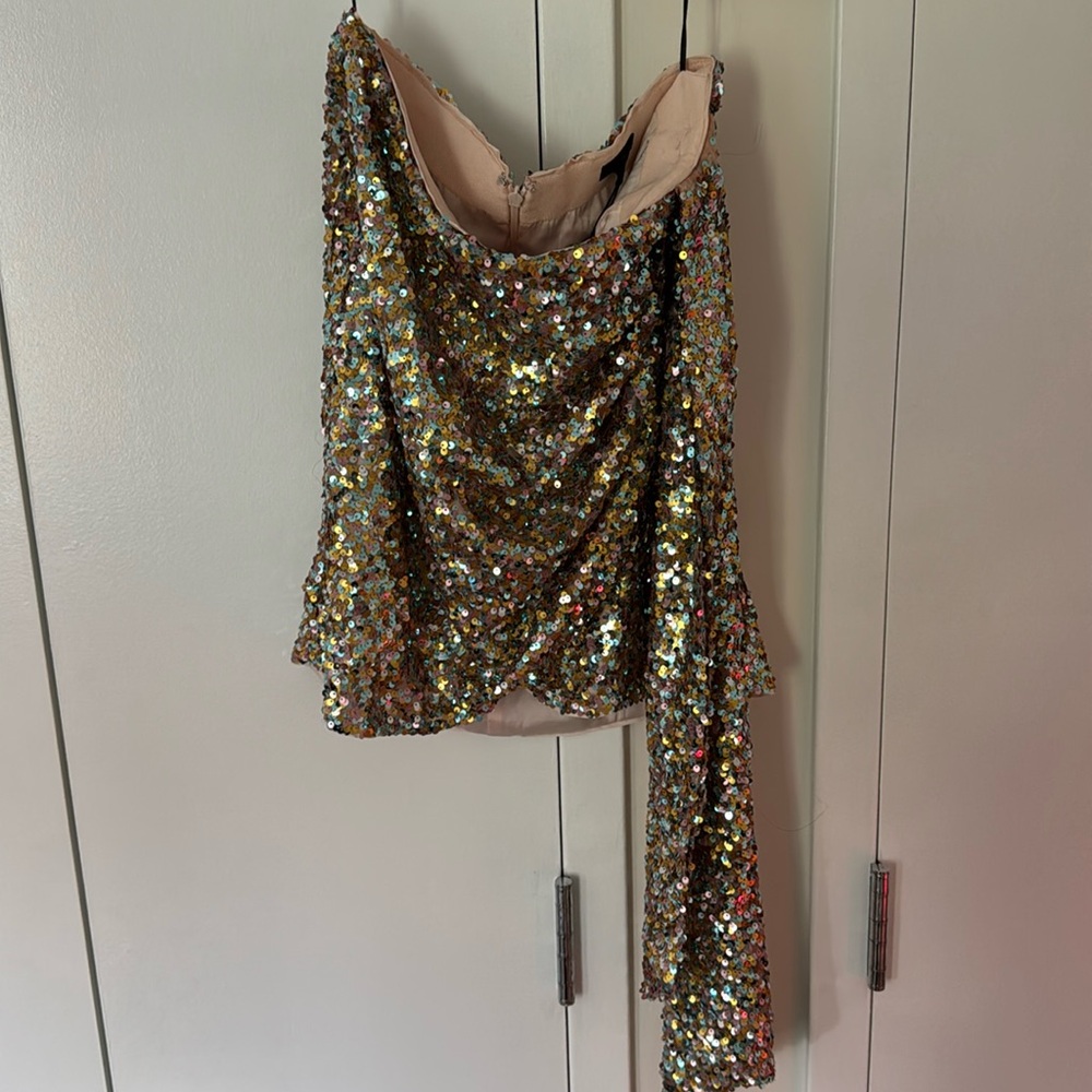 NWT Sequin Mini Skirt